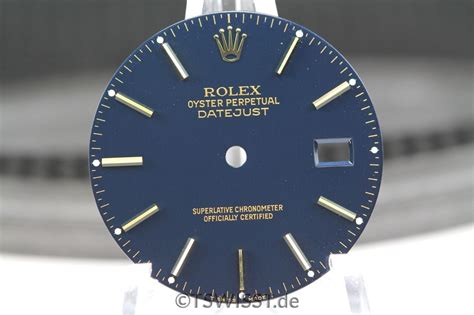rolex zifferblatt blau